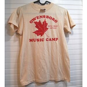 True Vintage t-shirt Men's small 1970s Music Camp Harry Holder Ford *runs small